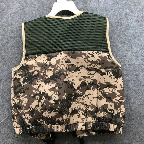 Spirit Halloween Kids M 8-10 Military Costume Vest Special Ops Soldier Army‎ - Picture 3 of 7